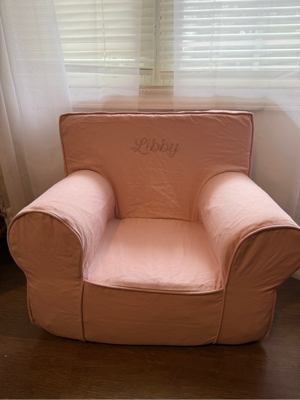 My first anywhere chair - Personalized Kids COVER ONLY - 'Libby' Embroidered